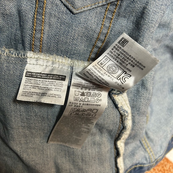 Levis Denim Vintage Truckers Jacket Mens (Size M) - Picture 7 of 7
